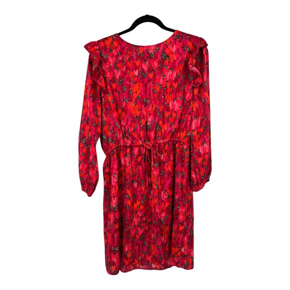 Nic + Zoe dress Mix and Mingle Abstract print red size Medium M - Picture 2 of 8